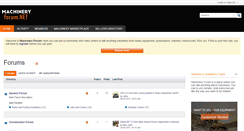Desktop Screenshot of machineryforum.net